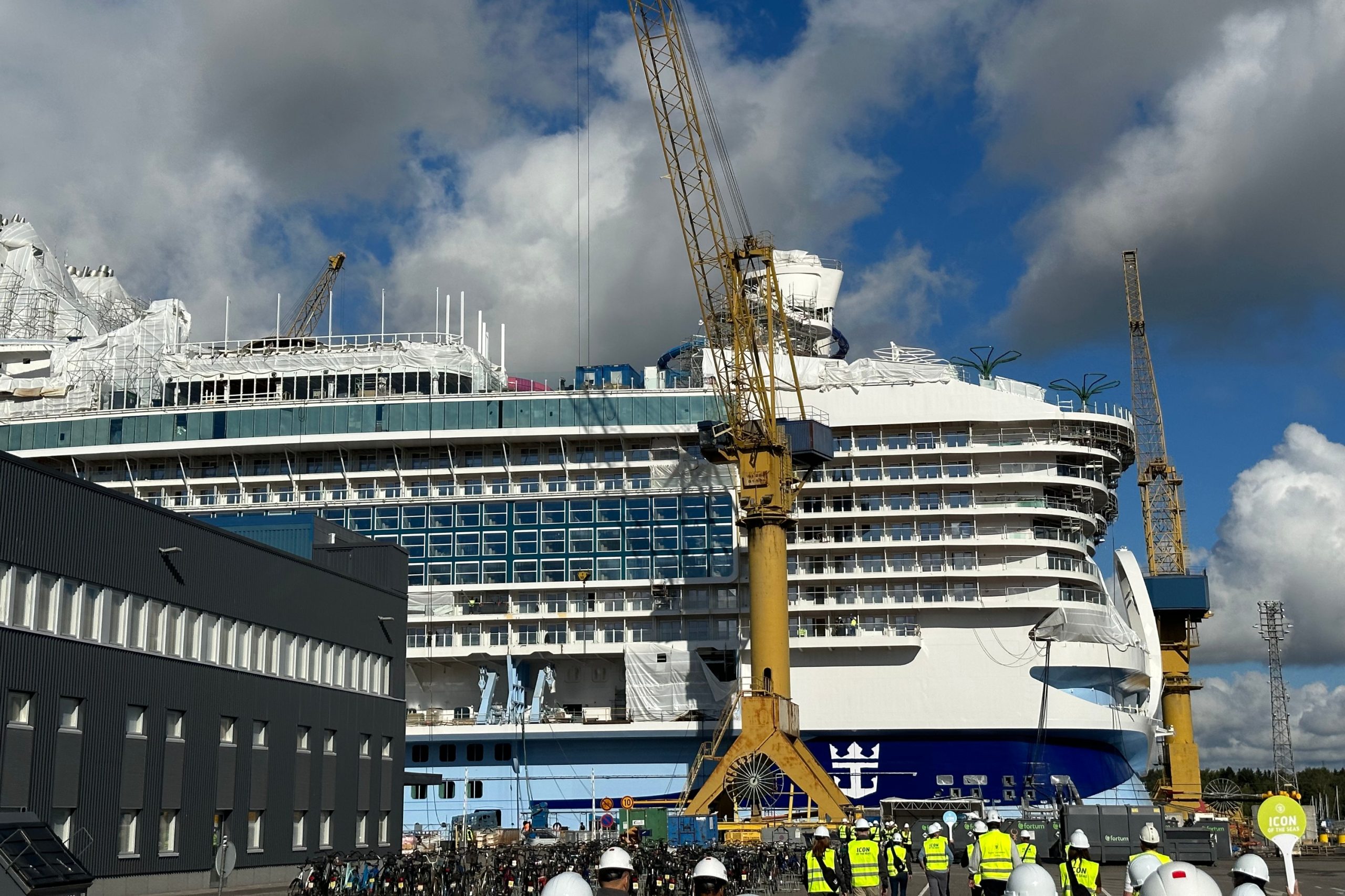 Icon of the Seas, Royal Caribbean, Icon of the Seas Construction