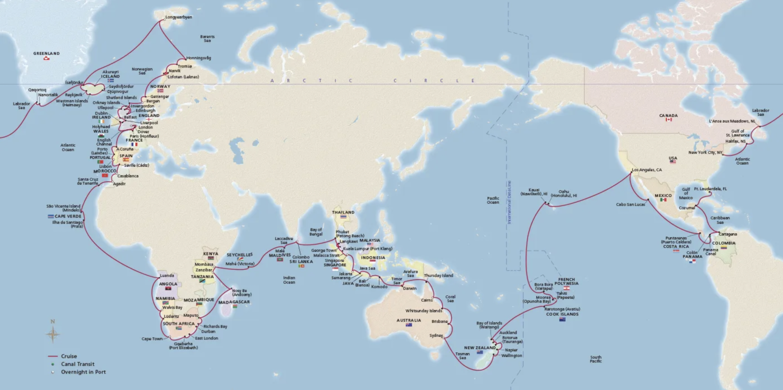Viking Ocean Cruises, Viking World Cruise, Viking World Voyage