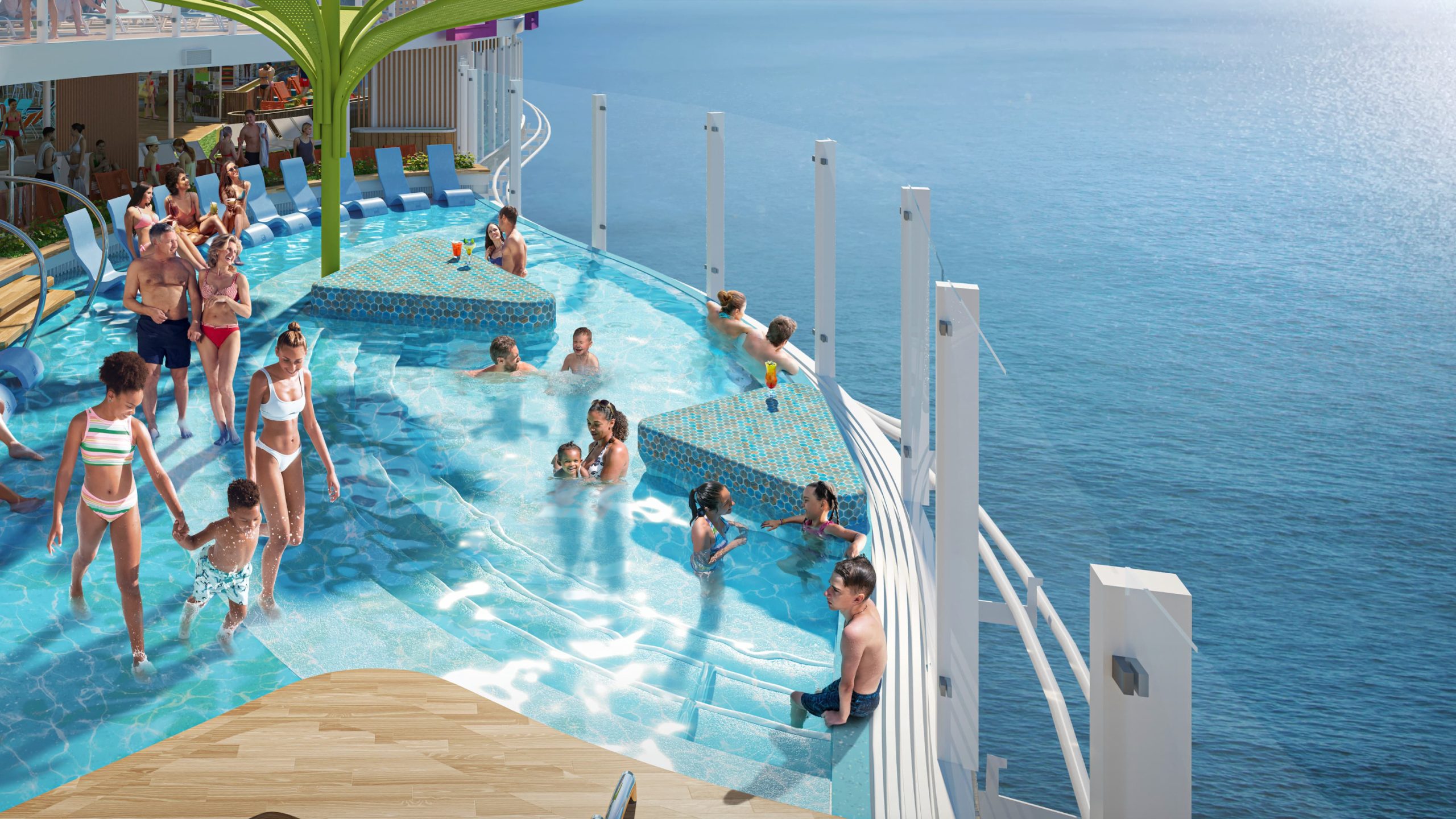 Royal Caribbean, Icon of the Seas, The Cove Pool