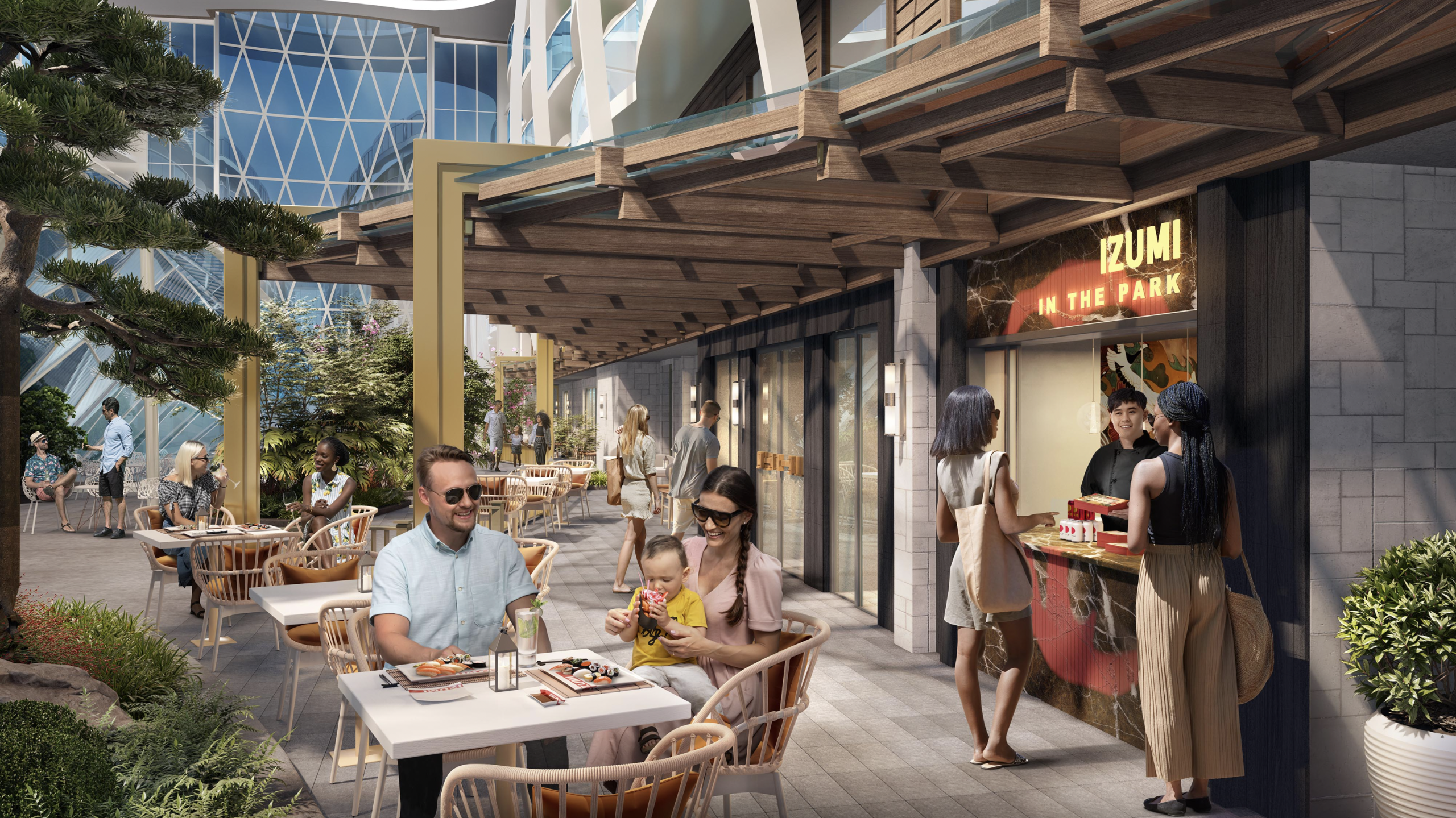 Royal Caribbean, Izumi in the Park, Utopia of the Seas