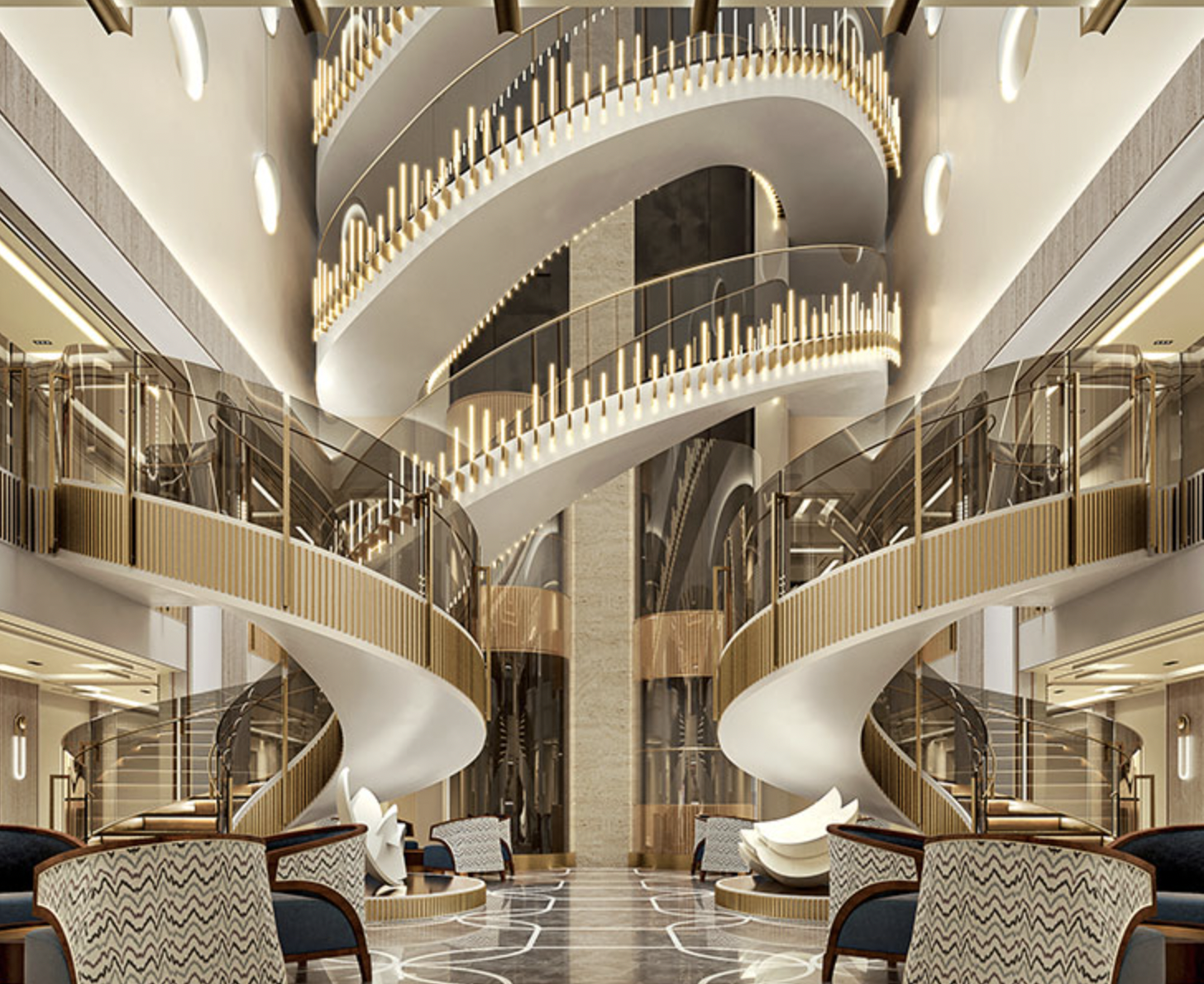 Regent, Regent Seven Seas Prestige, Starlight Atrium