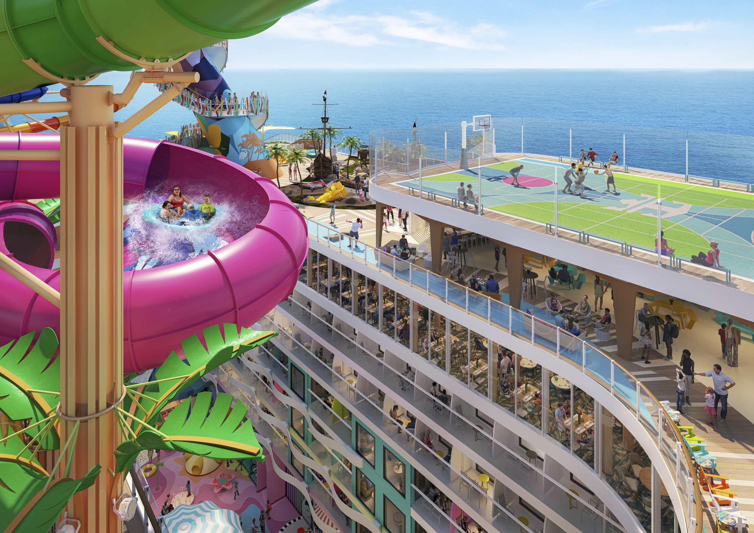 Royal Caribbean, Icon of the Seas, Icon Class, Category 6, Hurricane Hunter