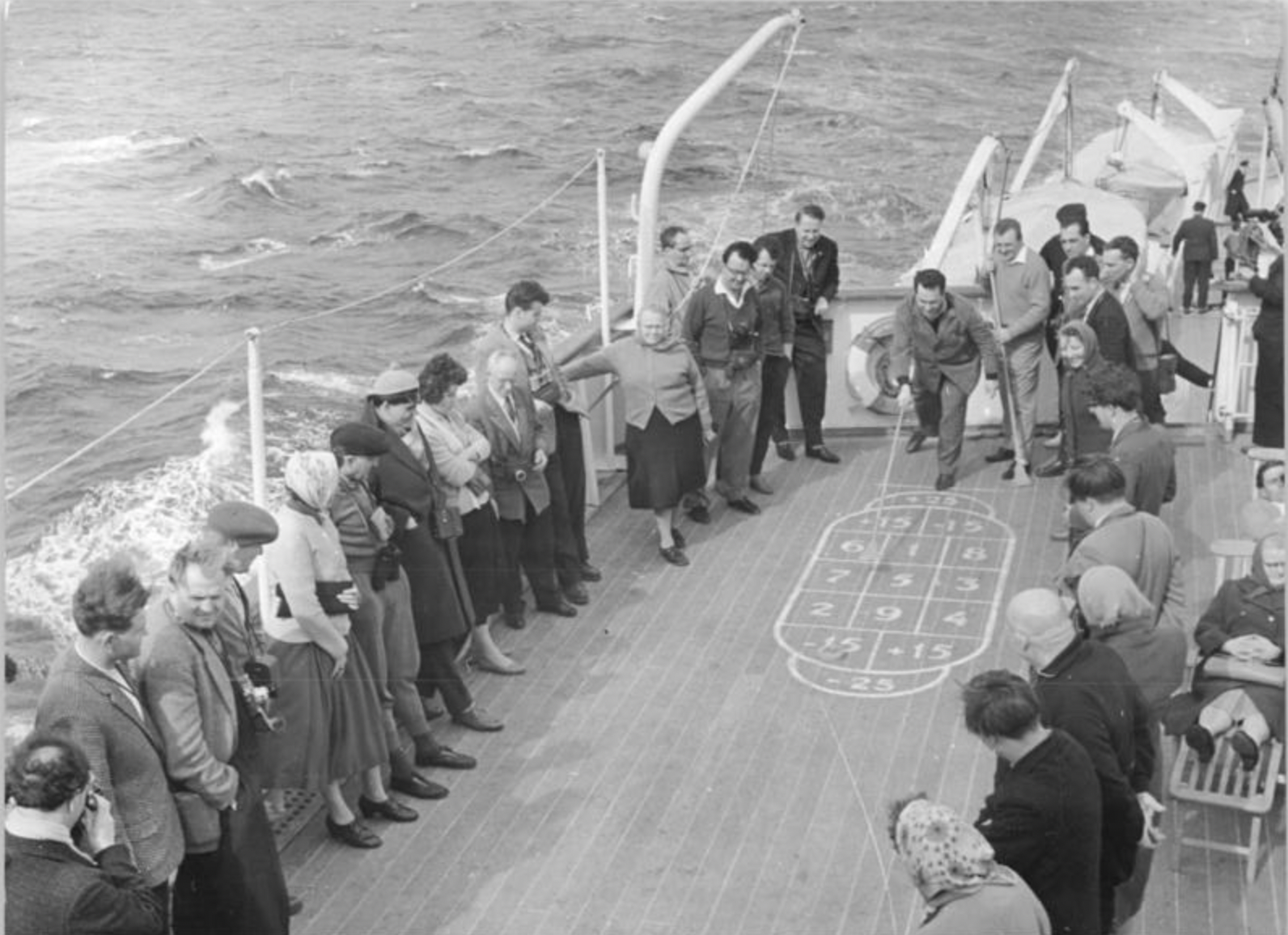 The Long History of Shuffleboard on Cruise Ships