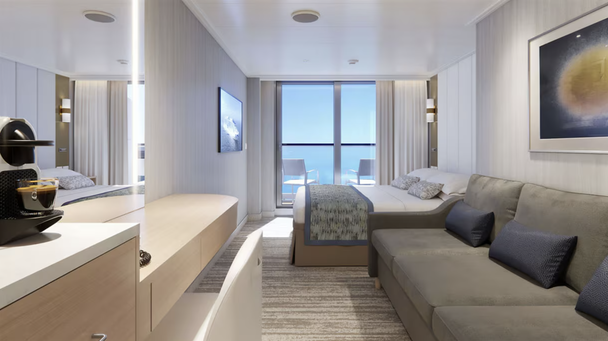 Sanctuary Balcony, The Sanctuary Collection, Princess Cruises