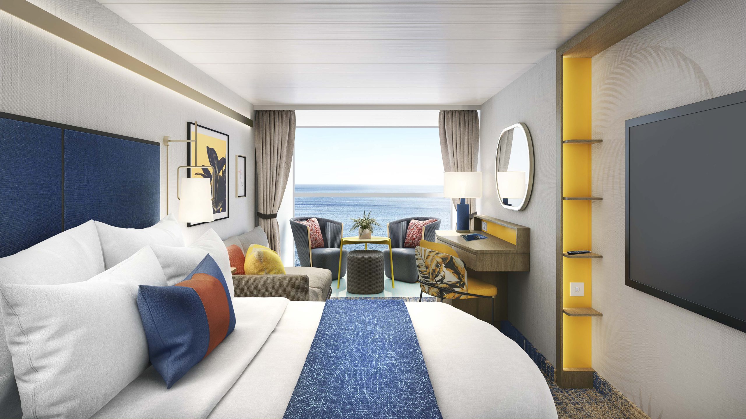 Royal Caribbean, Icon Class, Icon of the Seas, Balcony Stateroom, Infinite Balcony, Family Infinite Balcony