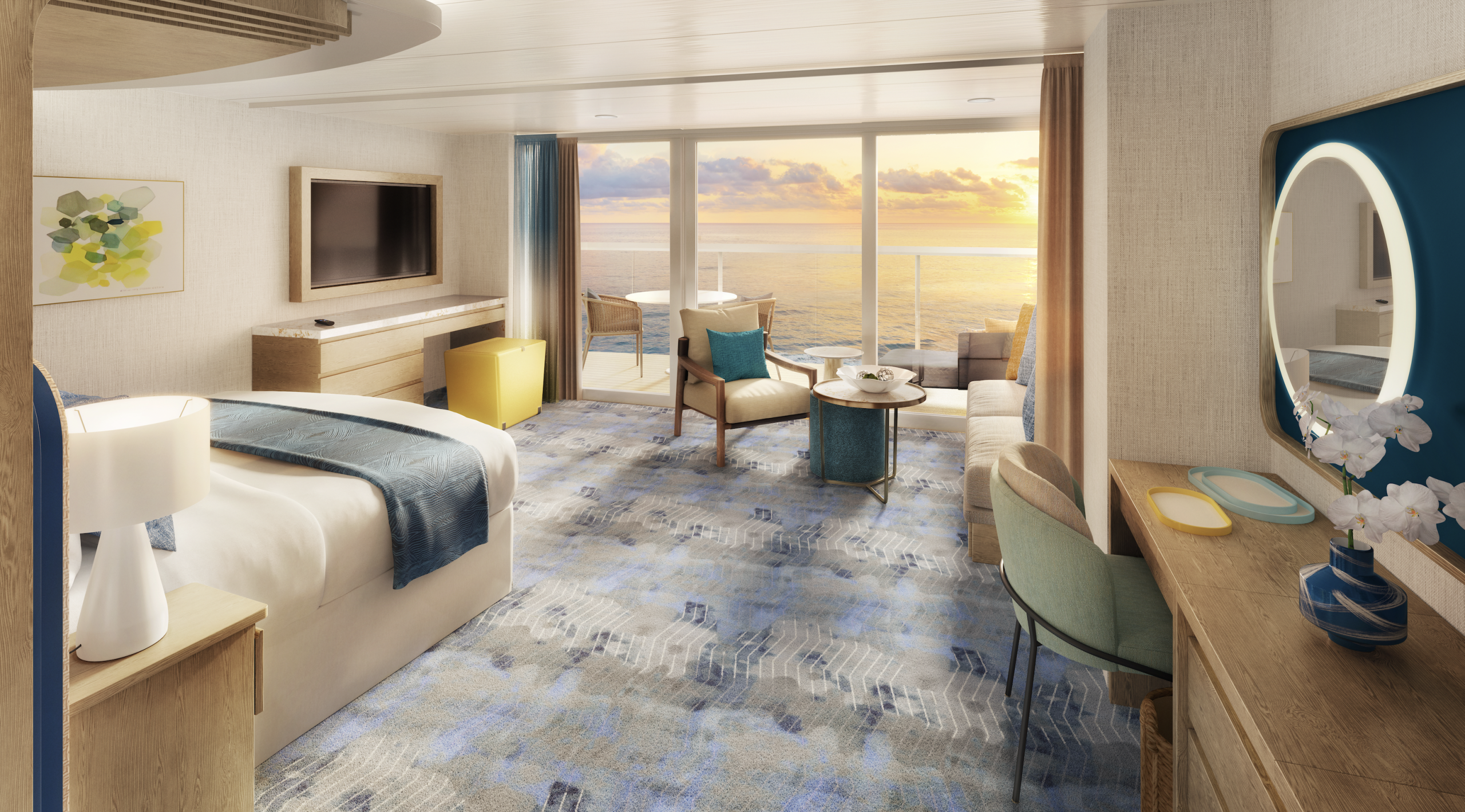 Sunset Suite, Icon of the Seas, Sky Class, Royal Caribbean