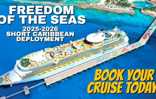 Freedom of the Seas 2025-2026 Short Caribbean Deployment