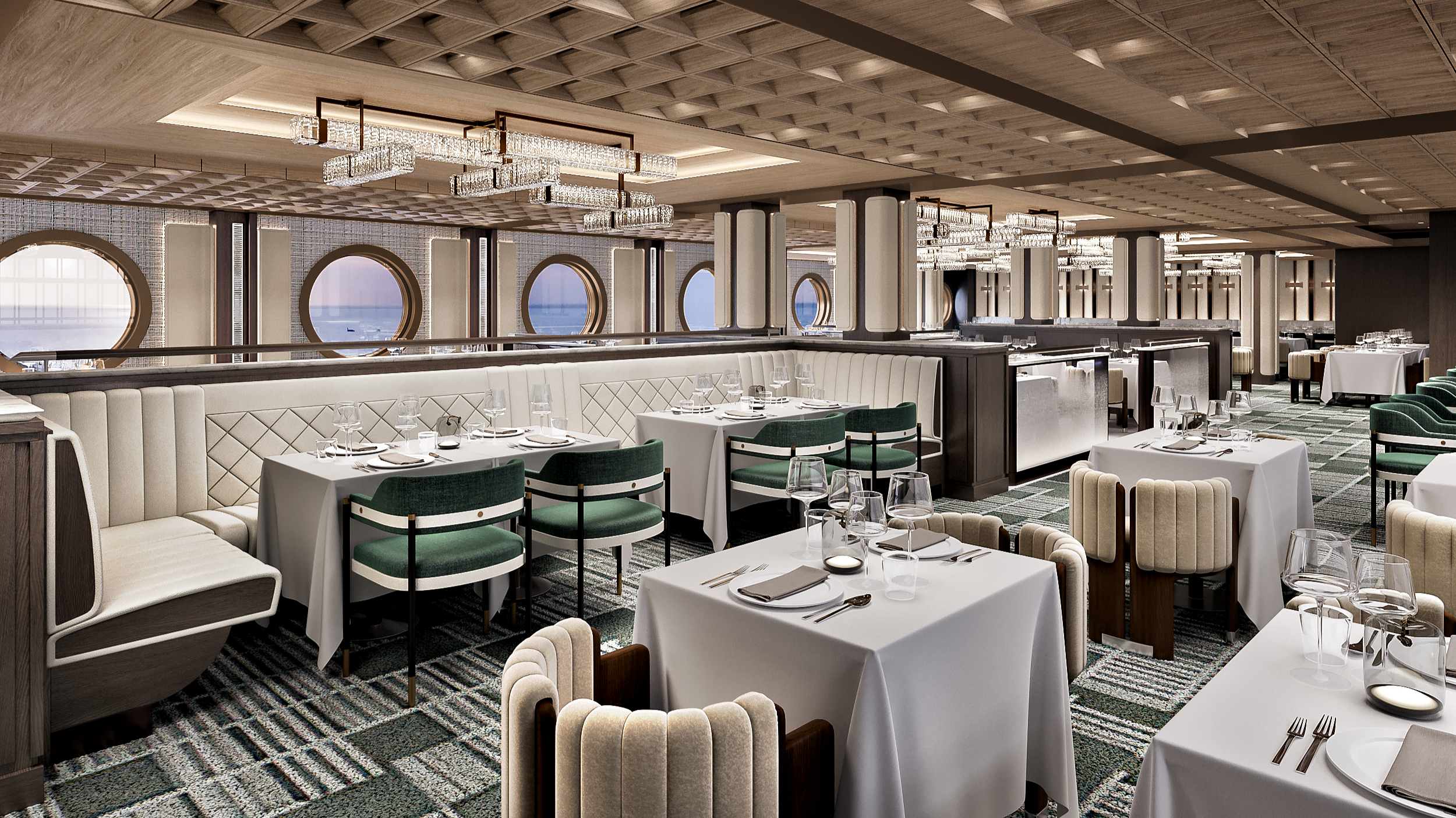 NCL, Prima Class, The Commodore Room