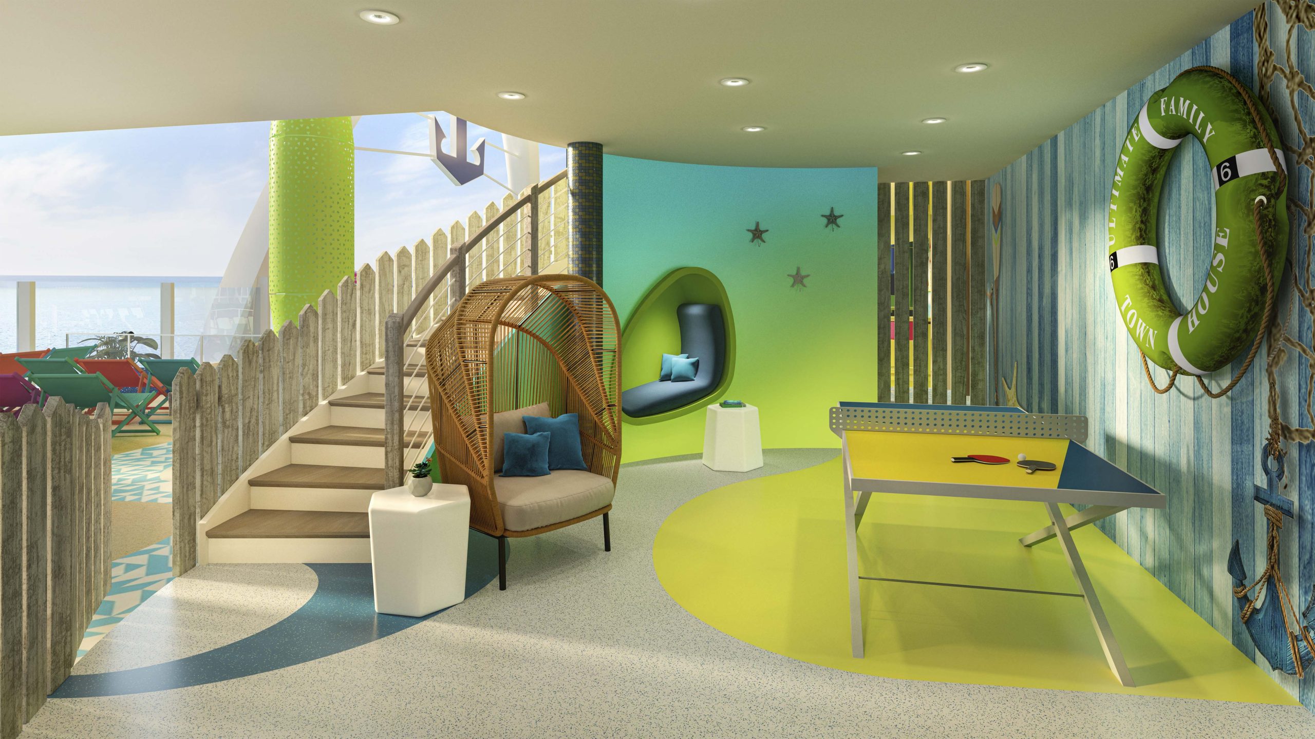 Royal Caribbean, Icon of the Seas, Icon Class, Ultimate Family Townhouse