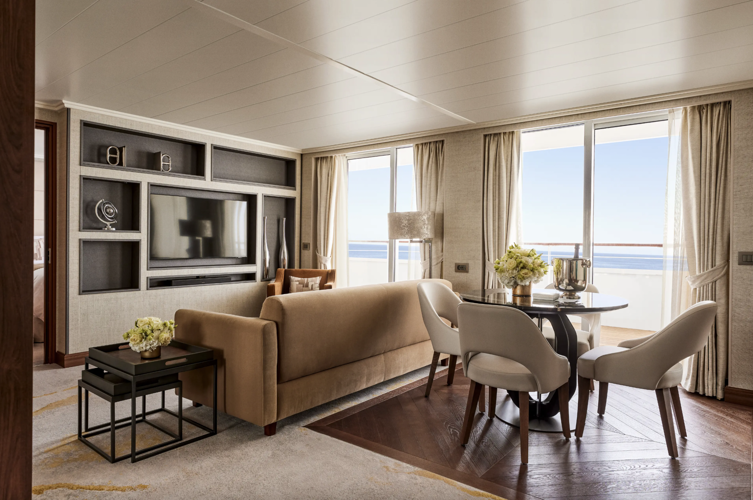 Crystal Cruises, Crystal Serenity, 2026 World Cruise, Junior Crystal Penthouse Suite