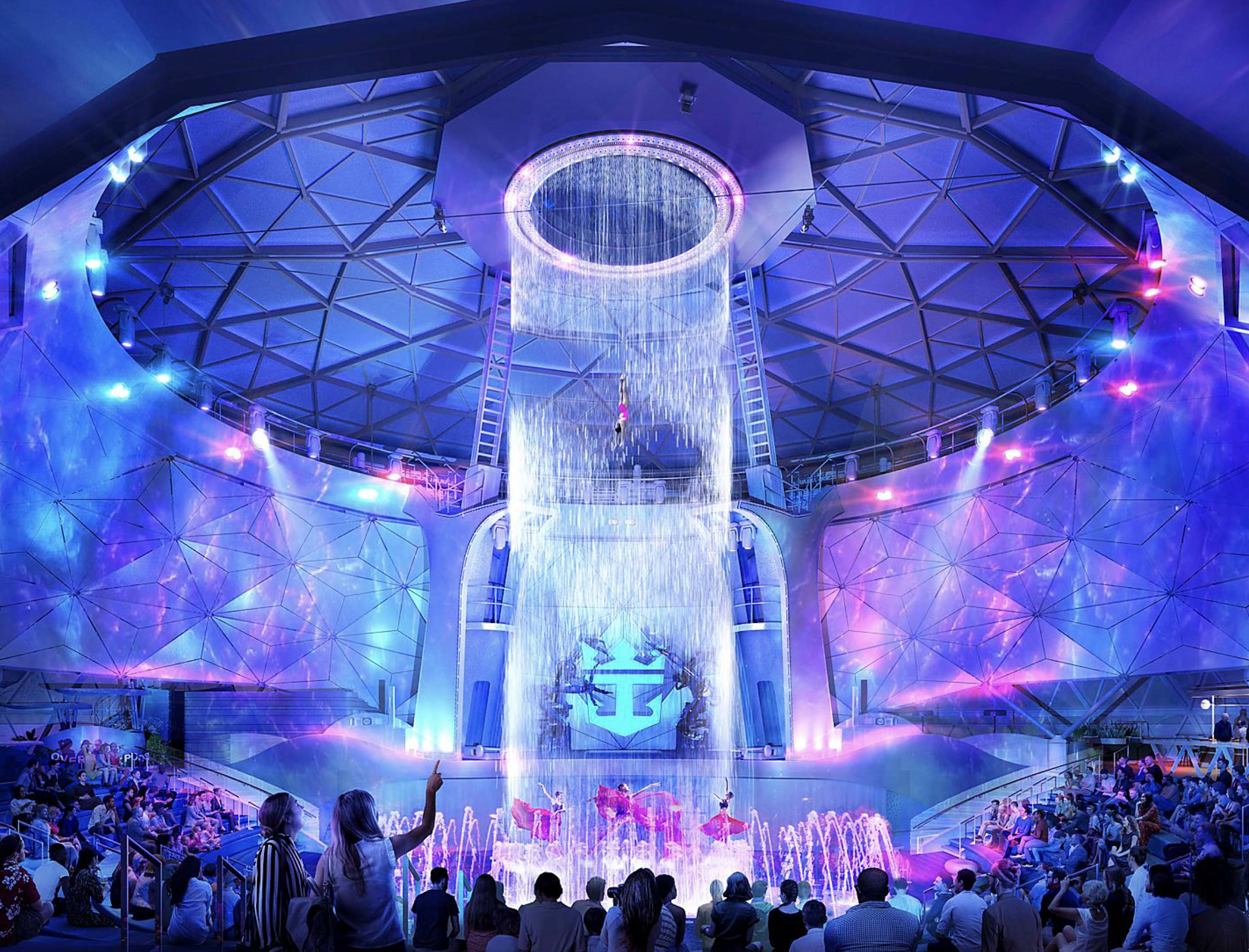 Icon of the Seas, Royal Caribbean, AquaDome