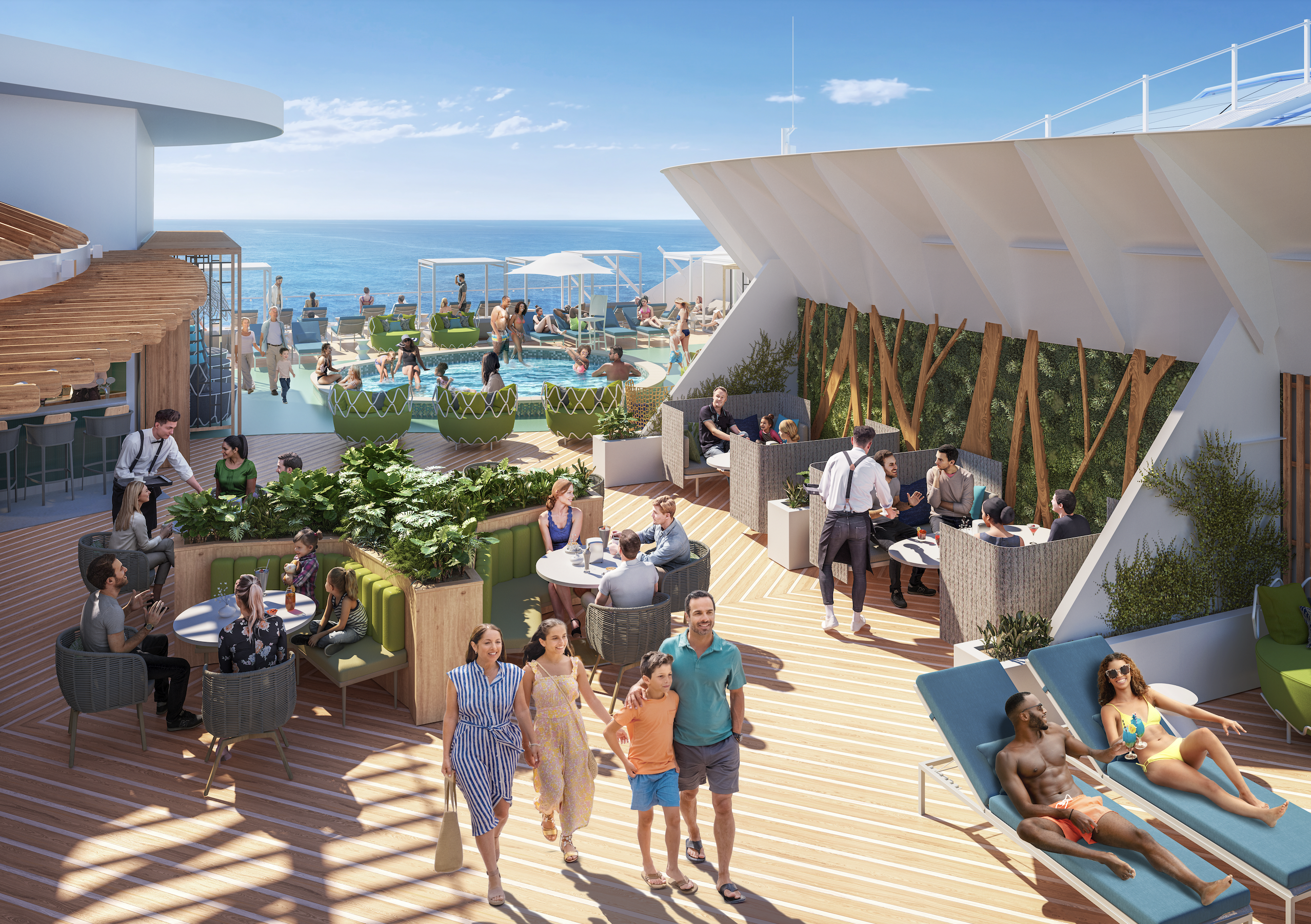 The Grove, Suite Sundeck, Suite Neighborhood, Icon of the Seas, Royal Caribbean