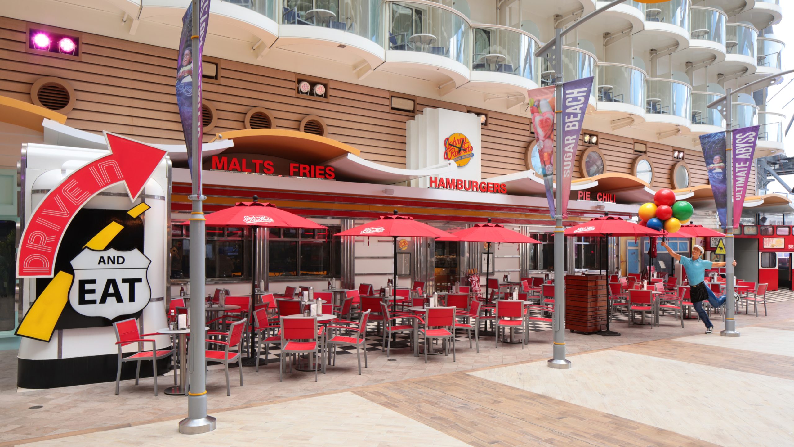 Royal Caribbean, Johnny Rockets