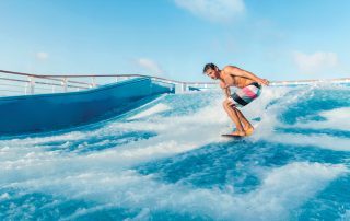 Catch a Wave at Sea: The FlowRider Adventure on a Royal Caribbean Ship