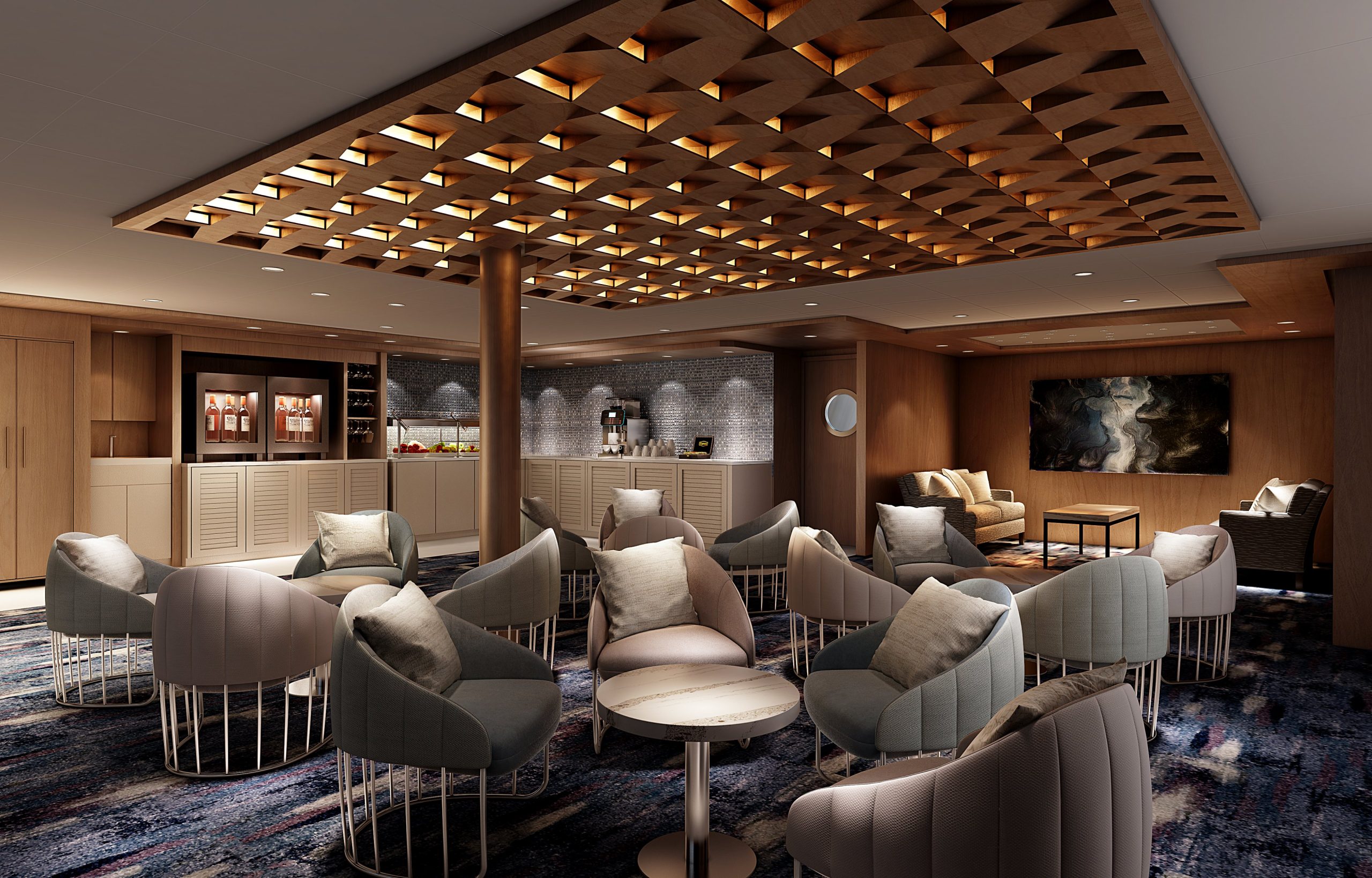 Studio Lounge, Norwegian Cruise Line, NCL