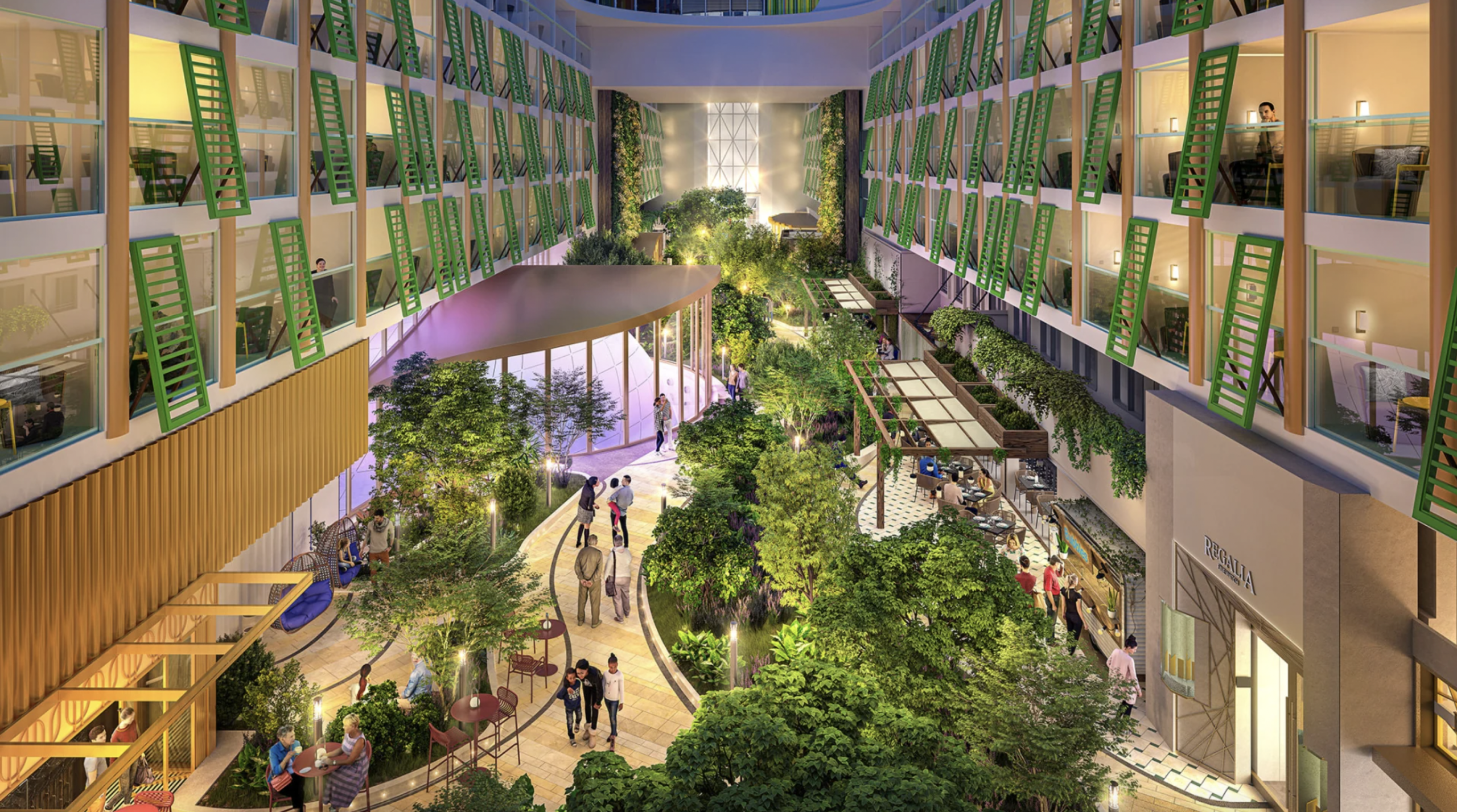 Big Updates In Central Park Onboard Icon of the Seas