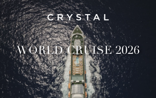 Crystal Cruises 2026 World Cruise Announced
