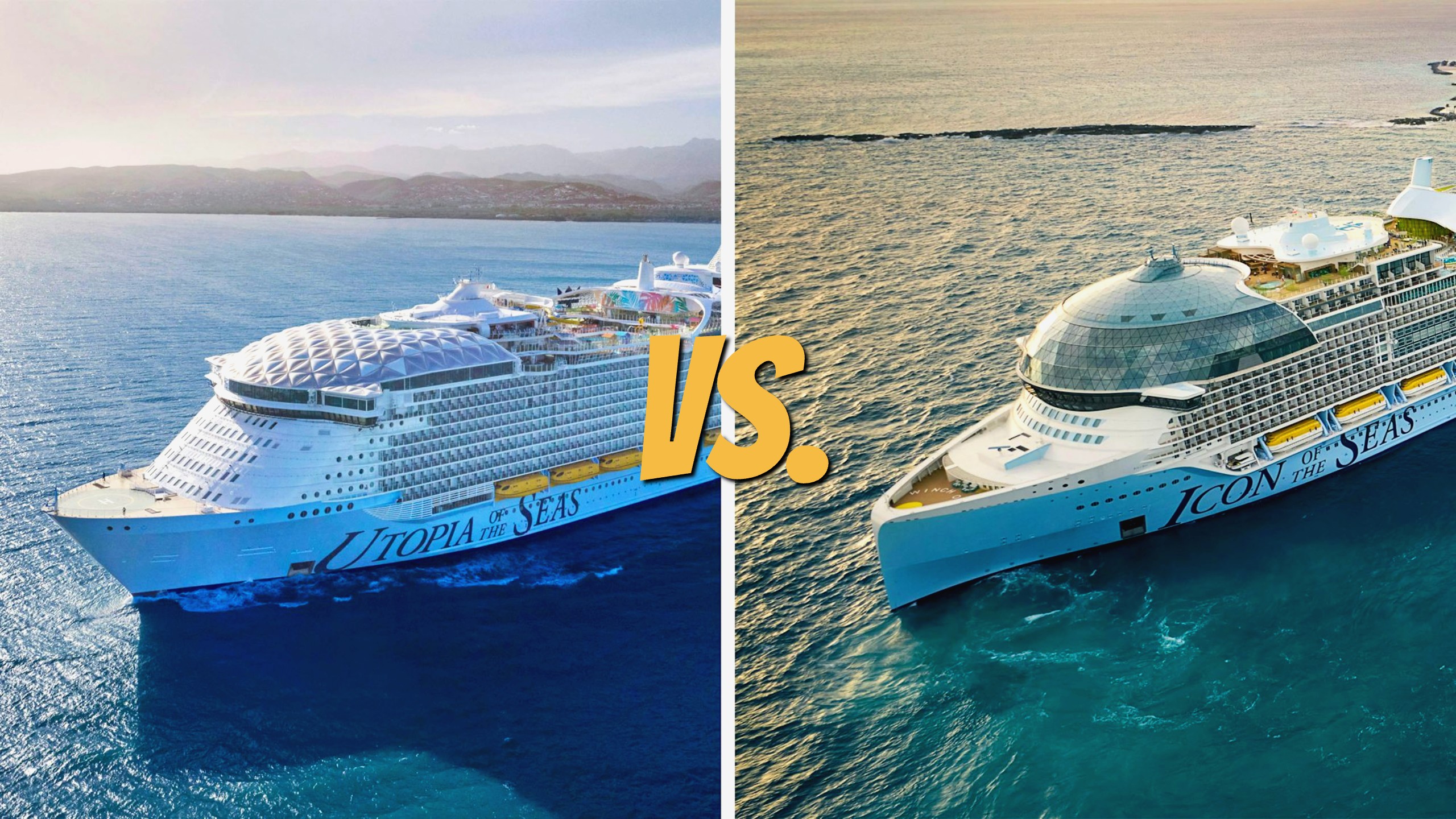 Oasis Class vs. Icon Class - The Neighborhoods