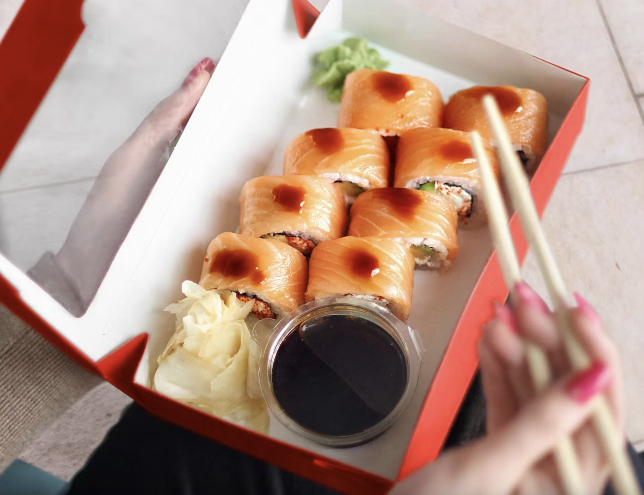 Izumi in the Park - The New Sushi Takeout Concept on Icon of the Seas