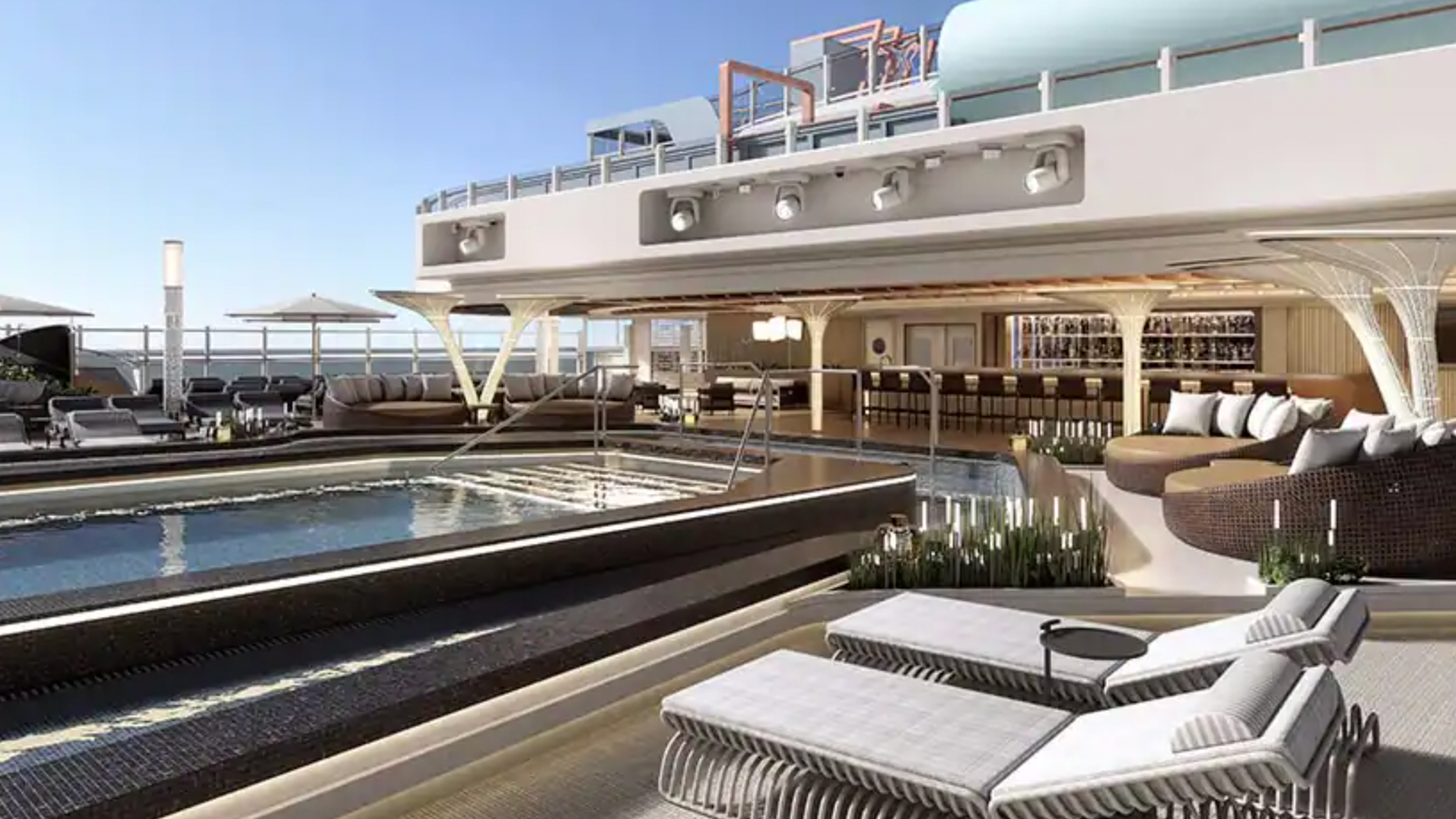 NCL, Norwegian Aqua, Pool Deck