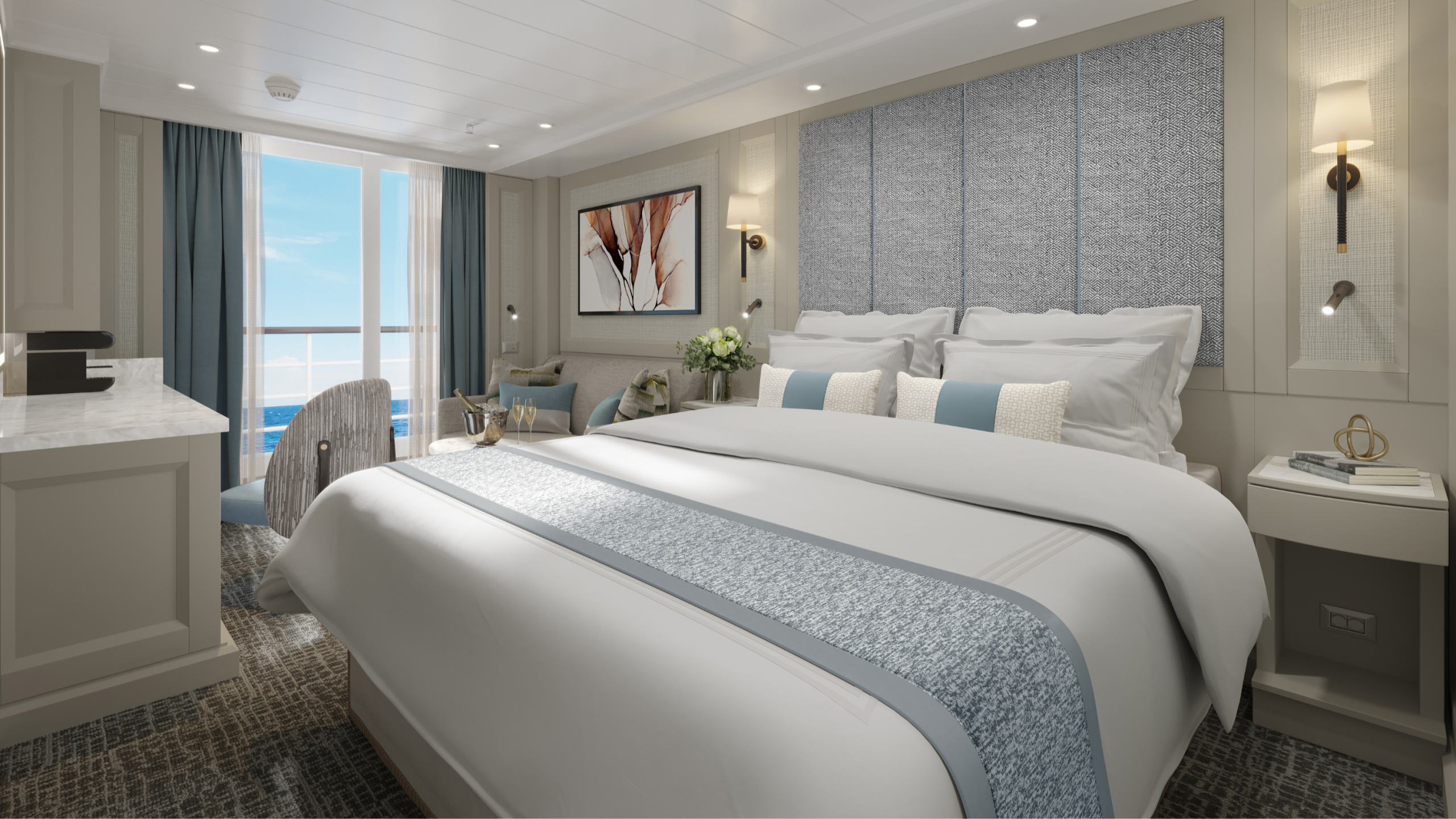 Regent Seven Seas, Seven Seas Prestige, Deluxe Veranda Suite